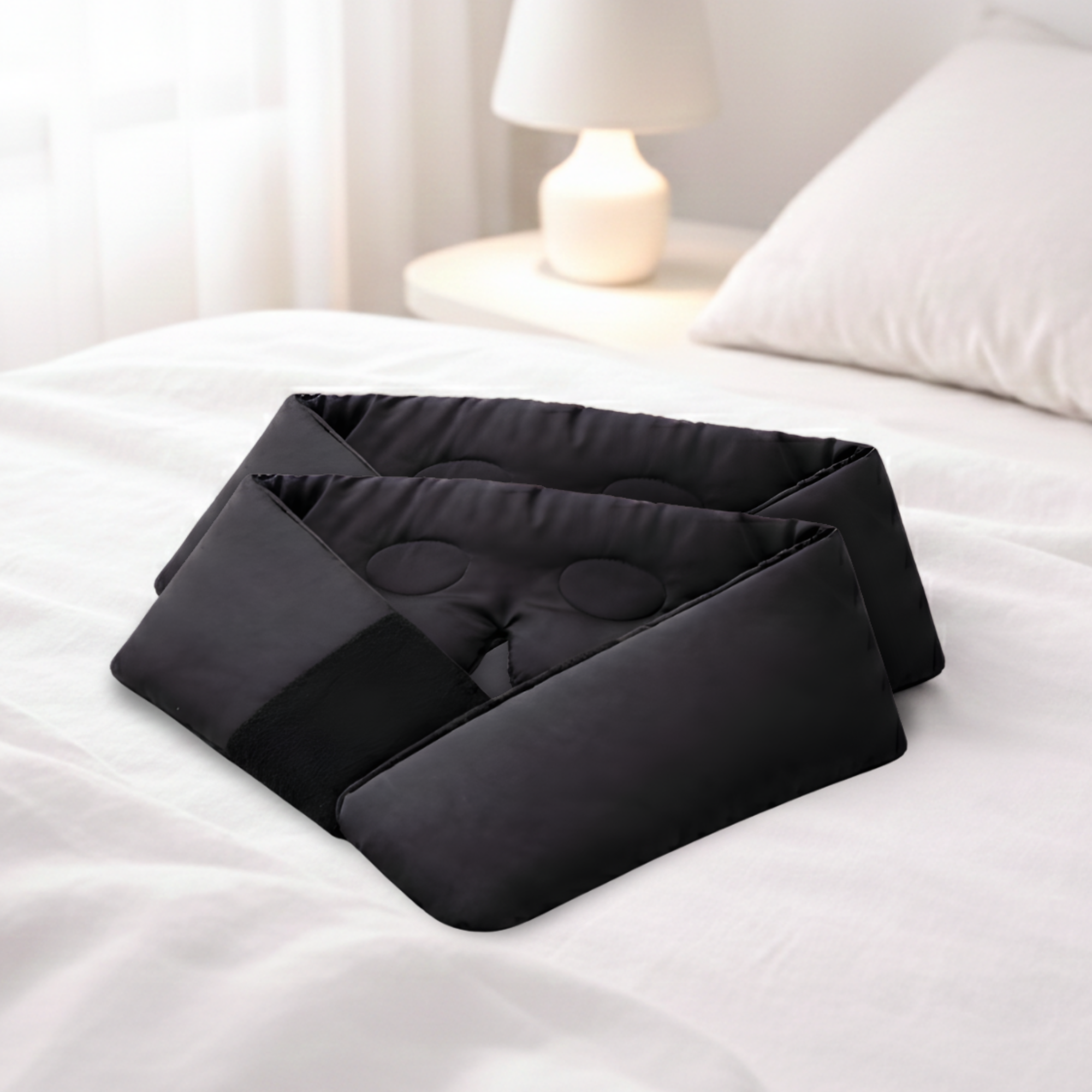 TriSense™ Sleep Mask Classic Black 2 Pack Bundle